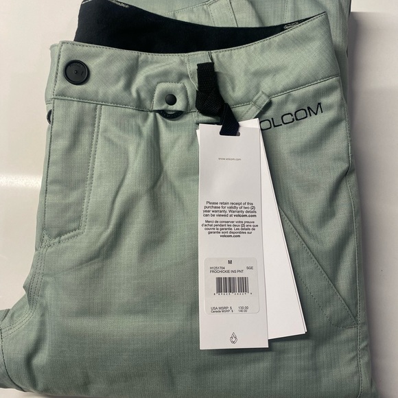 Volcom Women’s Insulated Snow Pants - Picture 4 of 7